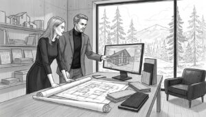 hirsimökin suunnittelu arkkitehti