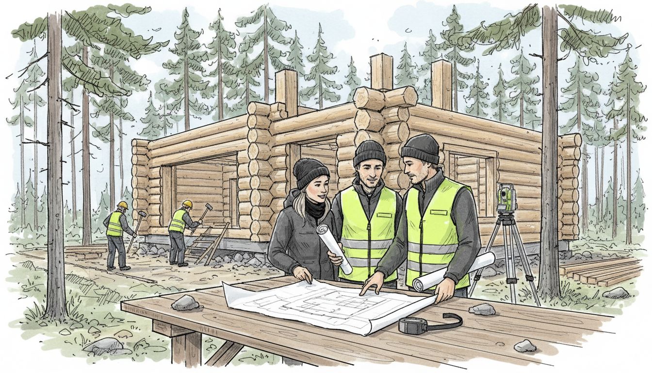 hirsirakennus suunnittelu tiimi