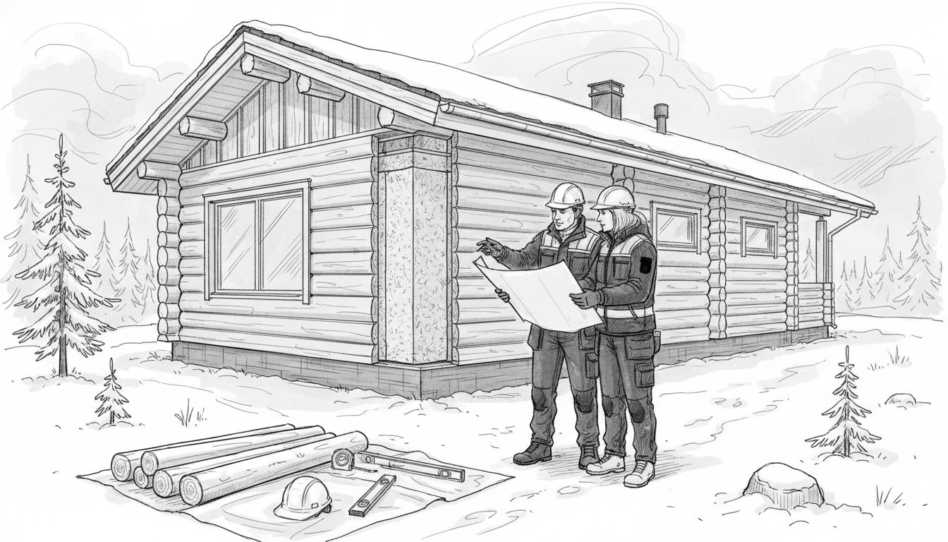 modern hirsitalo exterior