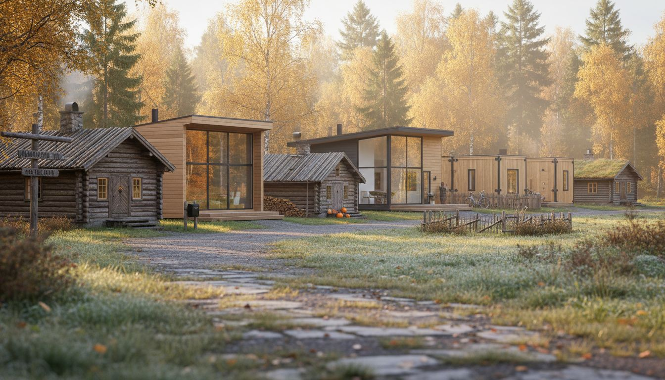 Svenska timmerhus i olika byggnadstraditioner