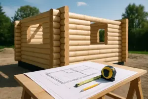 Hirsisaunarunko omilla mitoilla ilman arvailua