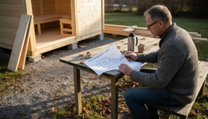 När du ska bygga en bastu behöver du ofta ansöka om bygglov, och kommunen ser då över din ansökan innan du får börja bygga.