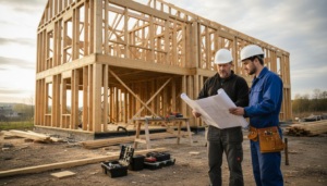 Als Bauleiter und Zimmerer bringe ich meine Erfahrung in die Planung und Umsetzung innovativer Holzbauprojekte ein.