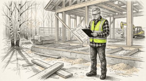 Puutyömaan vastaava työnjohtaja Suomessa