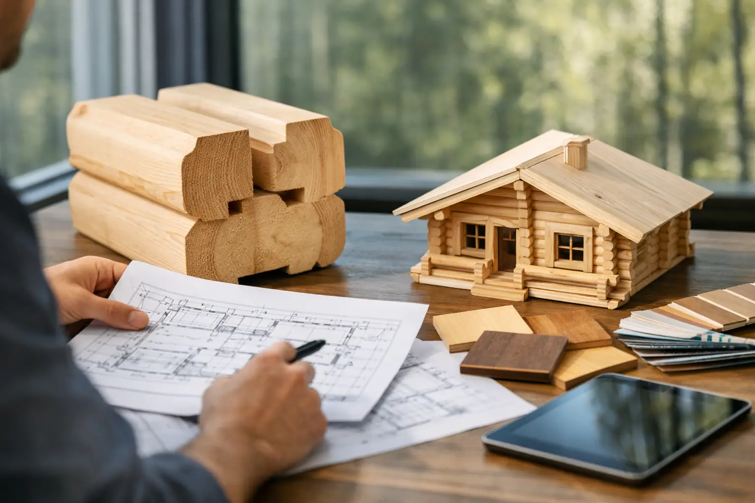 Näin valitset hirsitalon runkotoimittajan