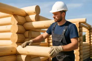 Pelkkä hirsirunko omatoimirakentajalle - näin onnistut