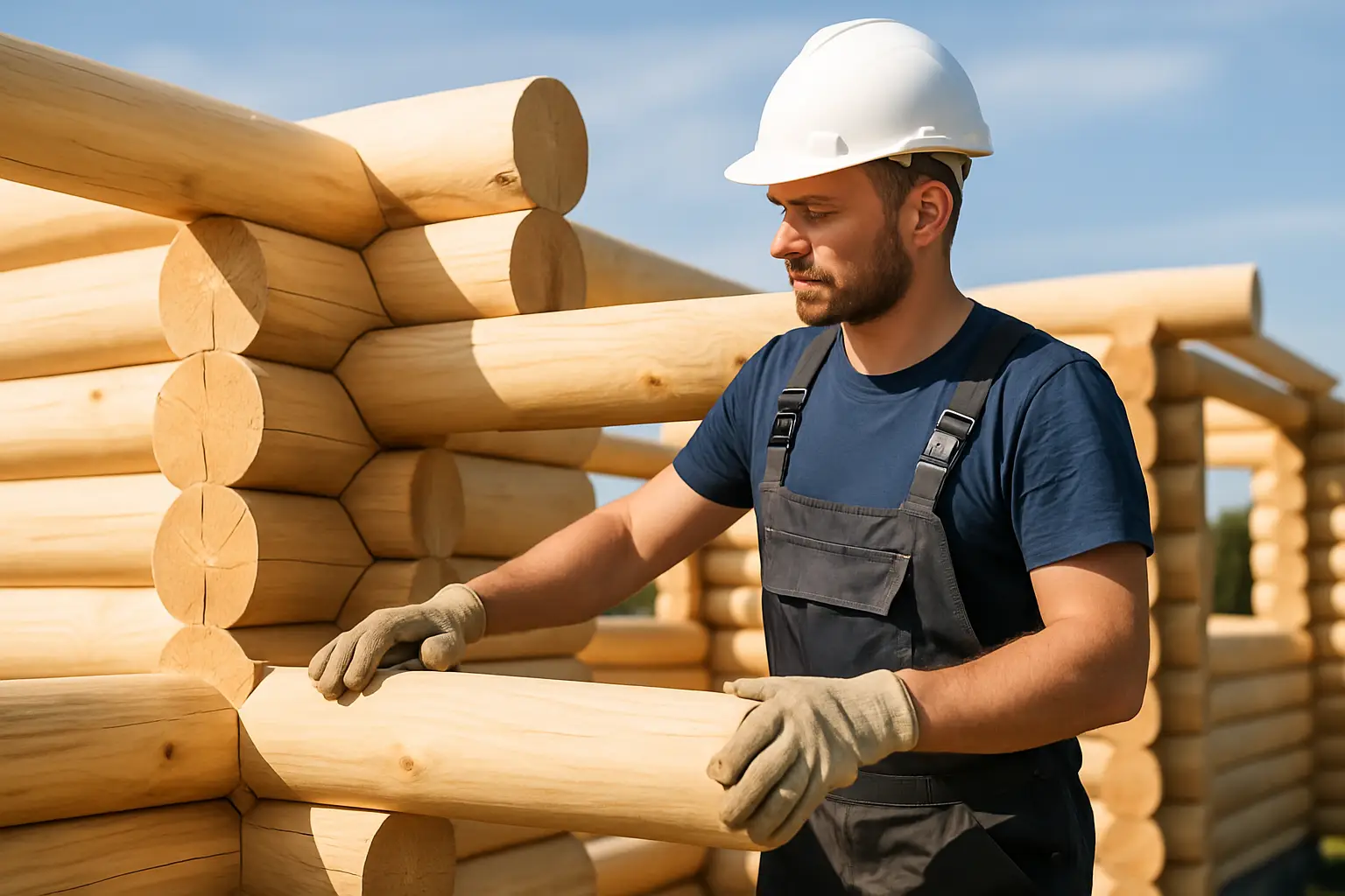Pelkkä hirsirunko omatoimirakentajalle - näin onnistut