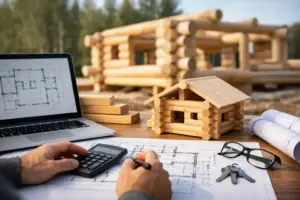 Hirsitalon kustannusarvio ennen rungon tilausta