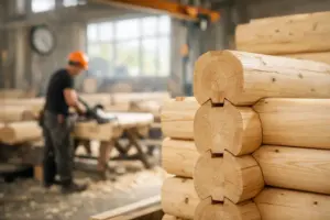 Kauanko hirsirungon valmistus kestää?