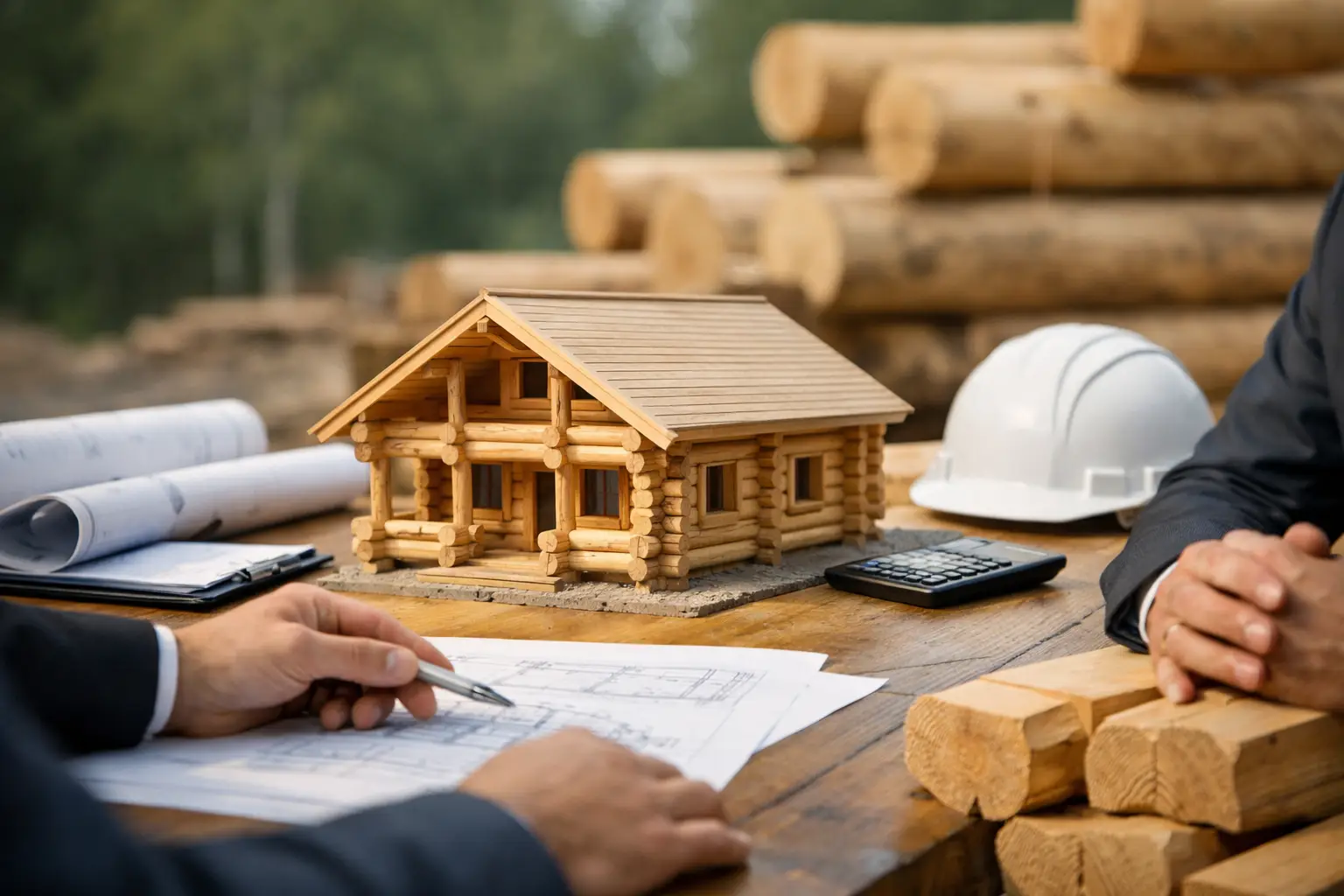 Kuinka kilpailuttaa hirsirunkotoimittaja oikein